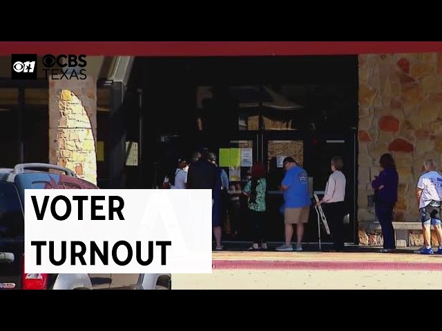 Long lines, heavy turnout mark early voting across North Texas