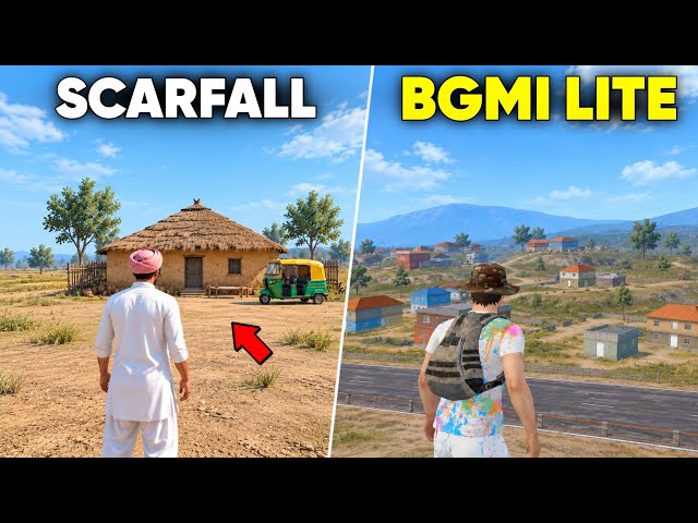 PUBG Mobile FLASH vs SCARFALL 🤡 : BGMI Lite GAMEPLAY ? THE DARK REALITY