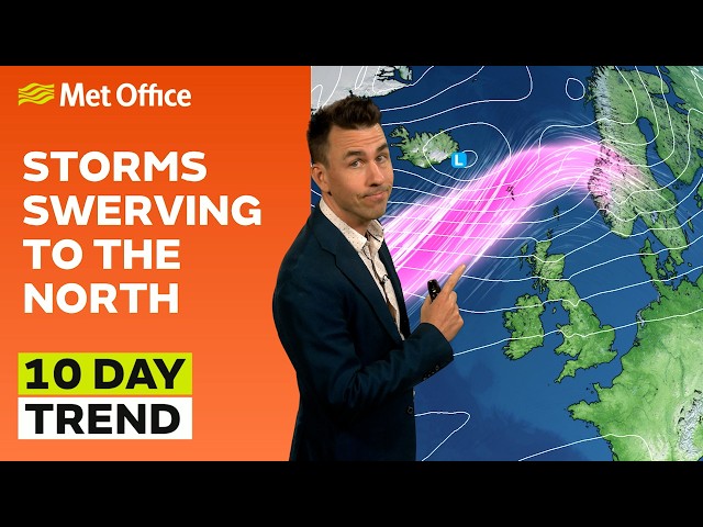 10 Day Trend 30/09/2026 – ex-Hurricanes energising the jet – Met Office weather forecast UK