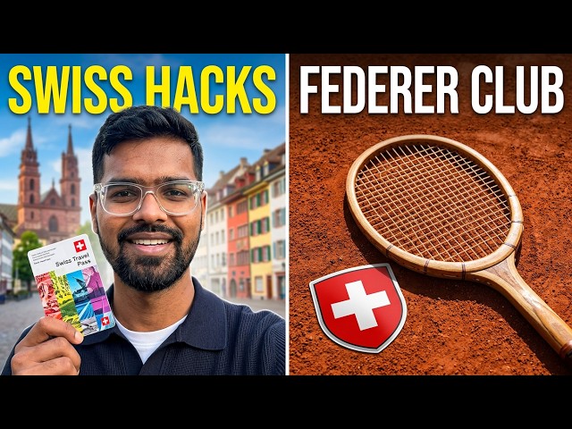 I Found Roger Federer's Secret Childhood Club in Switzerland! 🇨🇭 (And 3 Swiss Travel Hacks You Need)