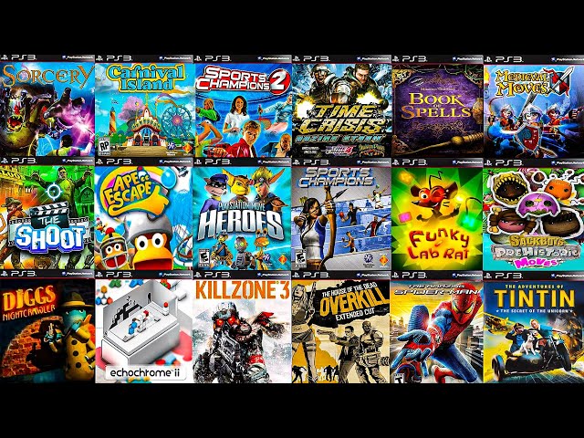Top 20 Best PS3 MOVE Games (Updated)
