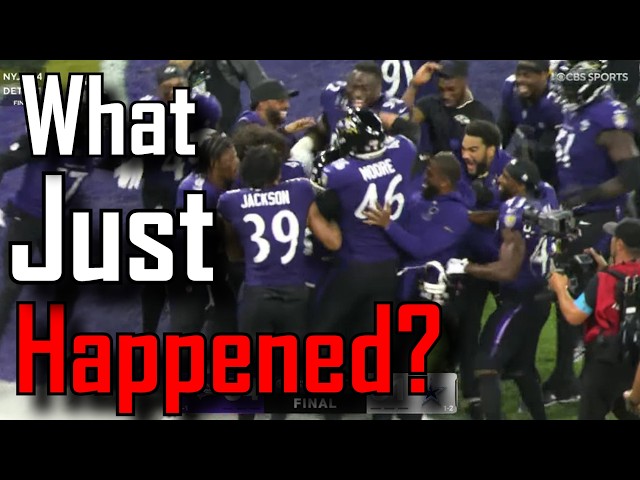 THERE WAS ONLY 7 SECONDS LEFT | Baltimore Ravens Vs Dallas Cowboys