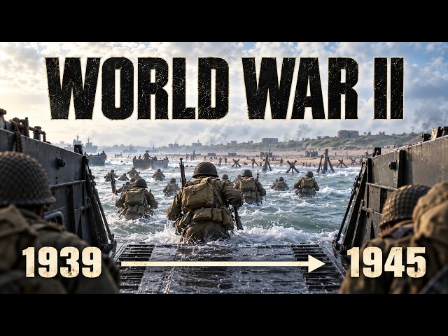 The Entire History of World War II Explained in 40 Minutes：How 1931–1945 Changed The Whole World
