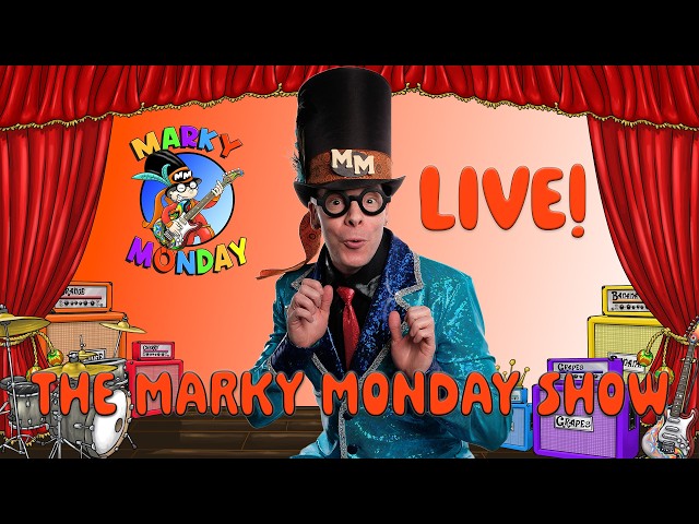 Fun Music Kids Show | The Marky Monday Show 🎸 Counting games, learning, Music and More!