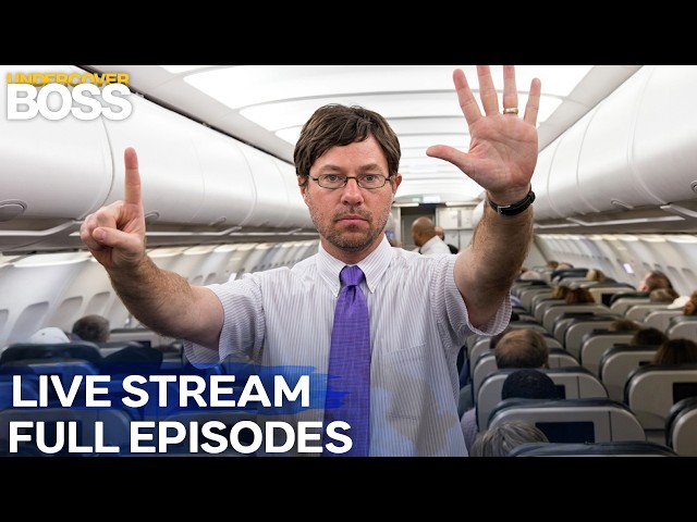🔴 Undercover Boss Usa | Full Episodes - LIVE STREAM #live