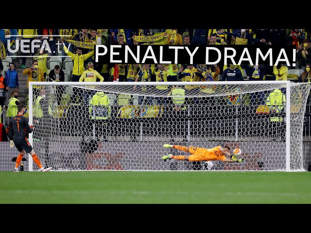 VILLARREAL VS MAN UNITED EUROPA LEAGUE FINAL | FULL PENALTY SHOOTOUT