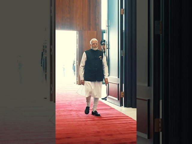 PM Modi participates in the SCO Summit 2026 in #bishkek | #scosummit | #shorts