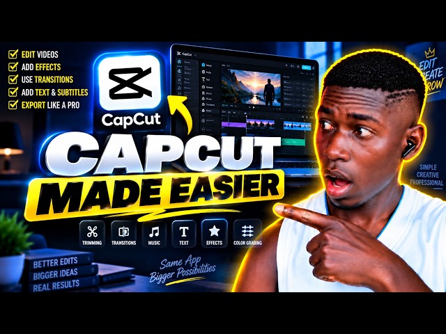 CapCut Made Easier for Beginners | Full Tutorial 2026
