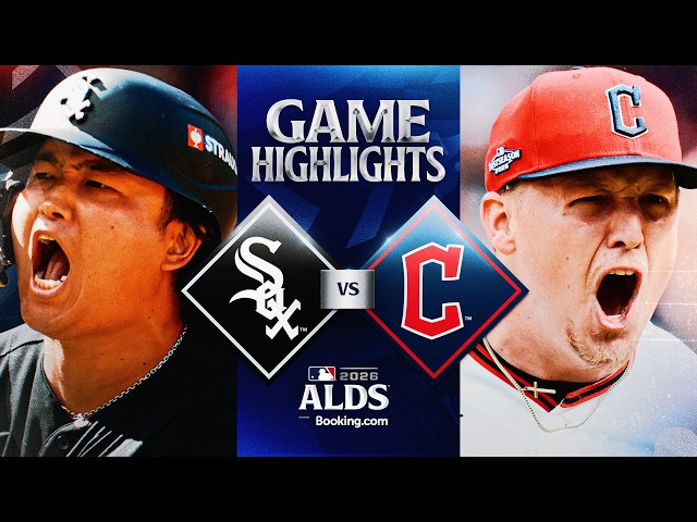WHITE SOX vs. GUARDIANS: ALDS Full Game 1 Highlights (October 3) | 2026 MLB | Munetaka Murakami 