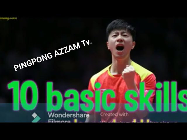 ❗10 Best Skills in Playing Pingpong 💥