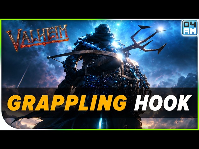 How To Get The NEW Grappling Hook in Valheim 1.0 - MUST Have For Travel!