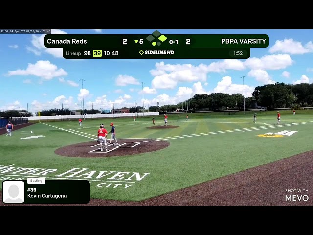 PBPA VARSITY vs. Canada Reds (2026.09.10)