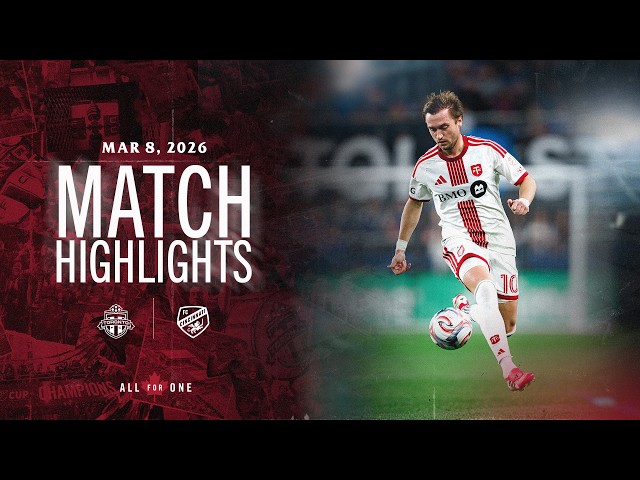 MATCH HIGHLIGHTS: Toronto FC at FC Cincinnati | March 08, 2026
