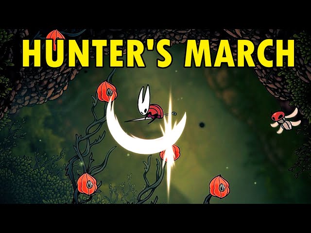 Hollow Knight Silksong - How to get to Hunter's March (Hunter's March Map Location)