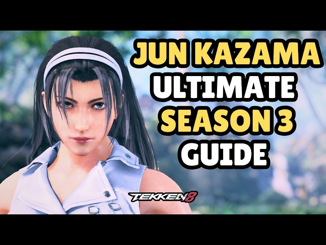 Jun Kazama Season 3 ULTIMATE Guide | Tekken 8 Jun Guide | Coach Kazama