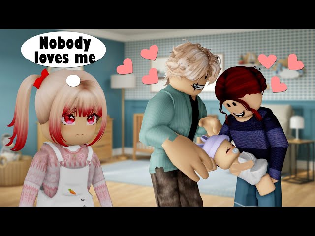 😒 My parents only care about my little brother and forget about me! | Ruby Roblox TV
