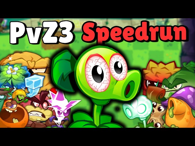 How Fast Can You Beat All Of Plants vs. Zombies 3: Evolved?