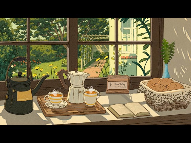 Enjoy the quiet ☕🍃 September coffee vibes & soft lofi beats to heal