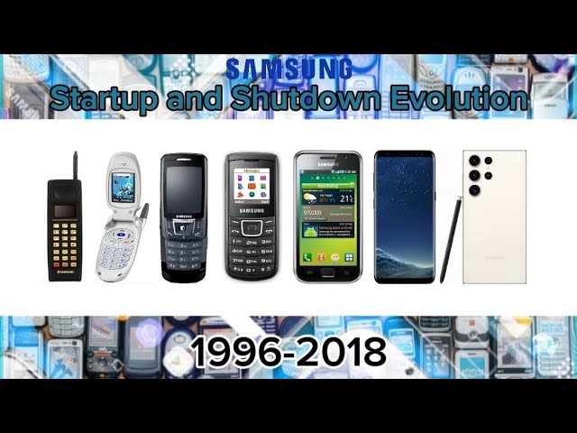 Samsung Startup and Shutdown evolution 1996-2018 #samsung #samsungevolution #samsungphone #fpsamsung