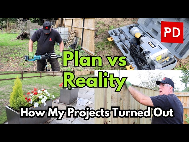 Summer Projects Plan vs Reality