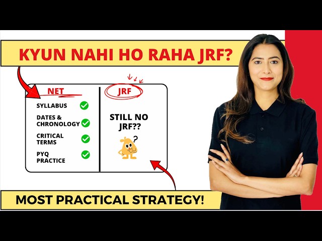 How to Get JRF? | The Missing Piece of Your Preparation | Sunaina Jethani