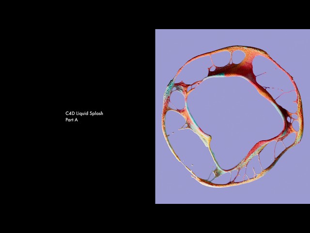 C4D Liquid Splash Part A