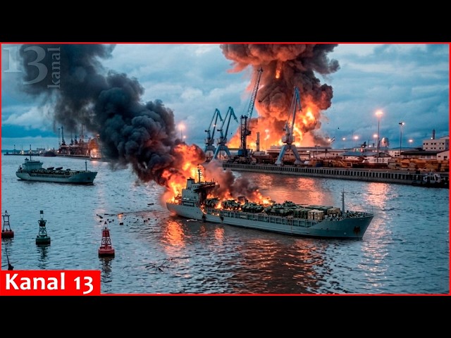 Israel strikes key Russia–Iran supply route in first attack on Caspian Sea