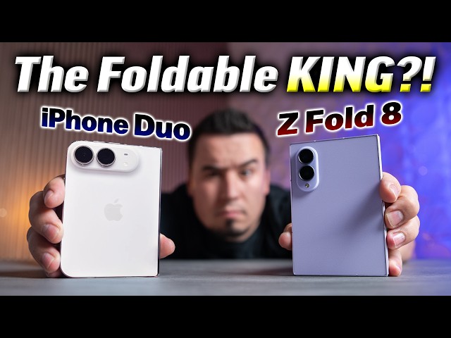 iPhone Duo vs Z Fold 8 - Closer than I thought..