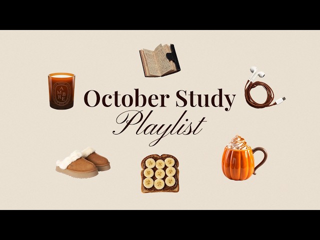 Your Autumn Study Soundtrack 🍂 Music to Romanticize Studying