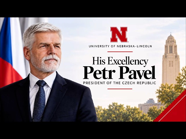 Czech President Speaks to University of Nebraska Community