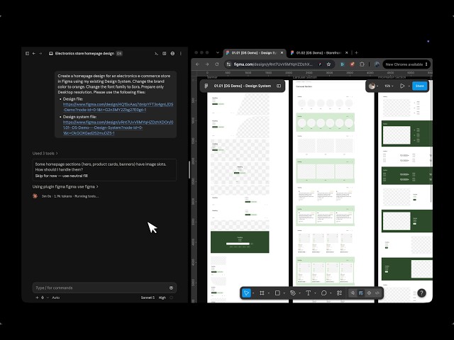Building Storefront in Figma with Claude | Rigby eCommerce Design System