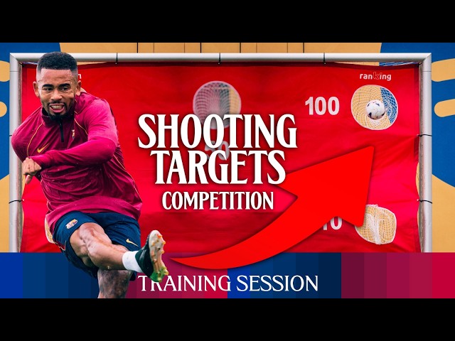 🎯 HANSI TESTS HIS AIM | FC Barcelona Training Session 🔵🔴