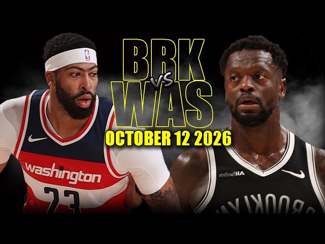 Washington Wizards vs Brooklyn Nets Full Game Highlights - October 12, 2026 | NBA Preseason