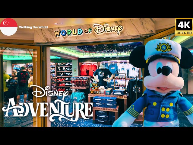 Disney Adventure Cruise Merch Tour | All Exclusive Souvenirs & Prices on Disney's NEW Ship [4K]