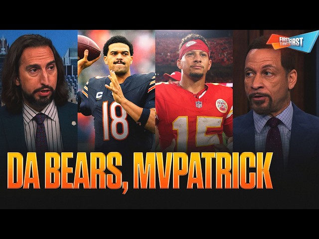 Bears' 'best offense ever' label removed after Caleb's injury & loss, Mahomes back in his MVP era?