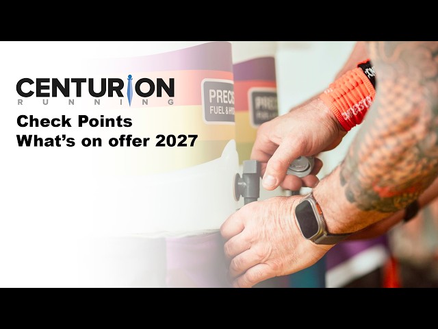 Centurion Running Events: Check Point Supplies and Set-Up for 2027 Runners