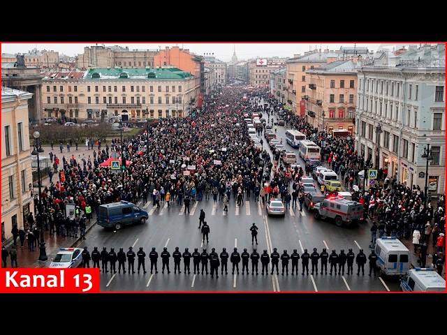 Protests in Moscow, St. Petersburg, key Russian cities – Putin takes action suppress demonstrations