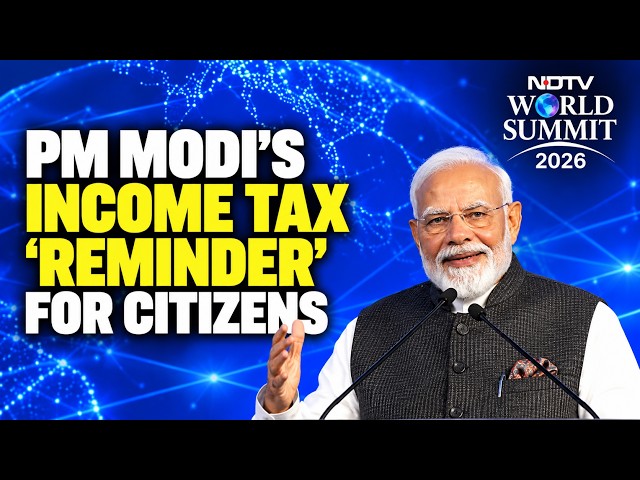 Watch What PM Modi Said About Income Tax: A Message To The Middle Class