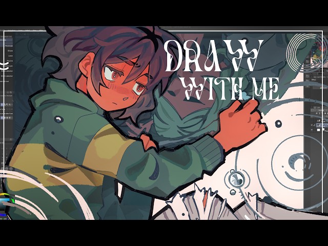 Draw With Me ₊˚⊹ᰔ DELTARUNE || (IPad, Procreate, Real Time Process)
