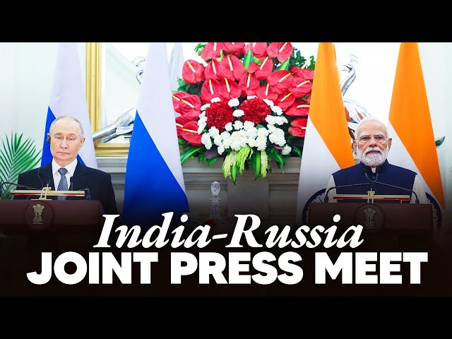 LIVE: PM Modi, Russian President Putin attend joint press meet at Hyderabad House, New Delhi
