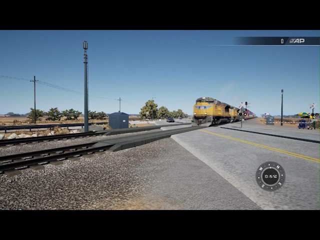 EB UP I Train Feat Thundercab Leader And Duo Rear DPUs At Palmdale CA! #bigbossrailfanner
