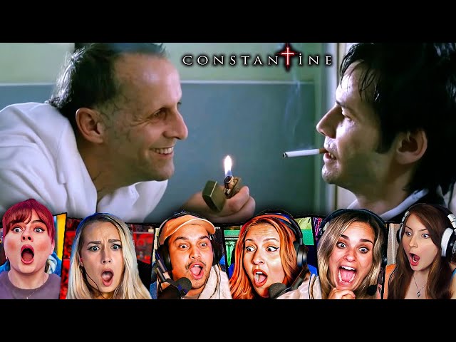TOP "The Sacrifice" Reactions! Constantine (2005) Movie Reaction *First Time Watching*