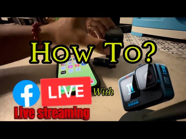 How to Live Stream Facebook with GoPro9/10/11/12 ~Step~by~Step (Tutorial)