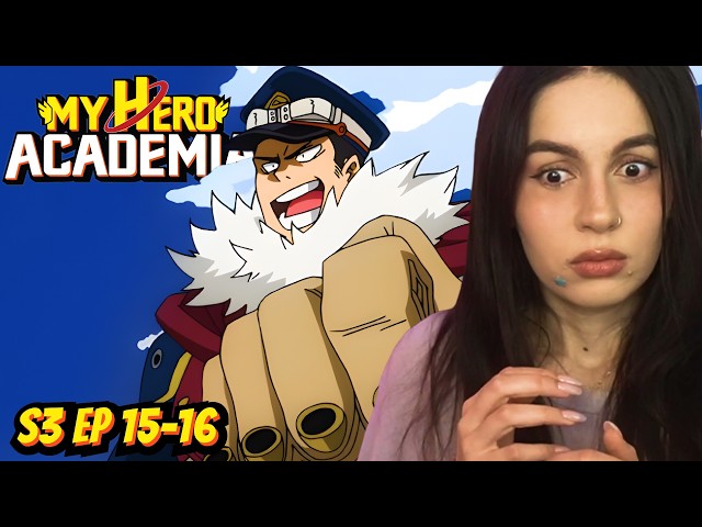 NEW SCHOOL?! 🏫 │MY HERO ACADEMIA Season 3 Episode 15 & 16 REACTION