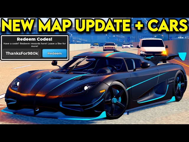 *NEW* MAP UPDATE + LIMITED CARS & MONEY CODE IN MIDNIGHT CHASERS!