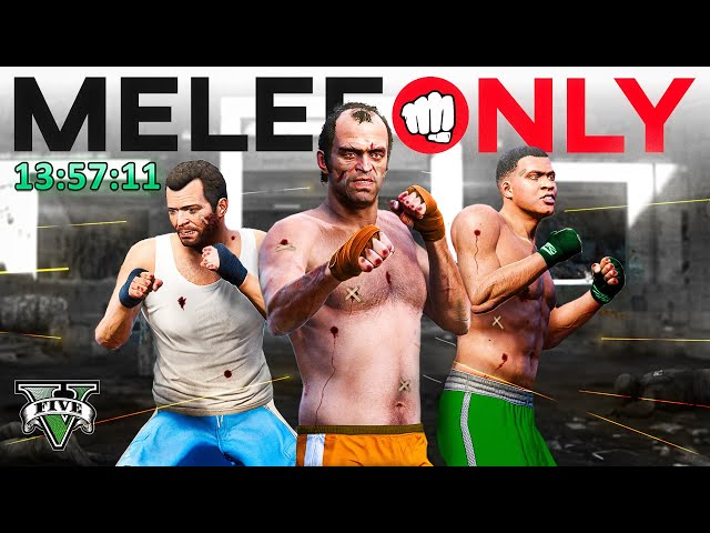 Can You Beat GTA V Using ONLY Melee? - Part 1