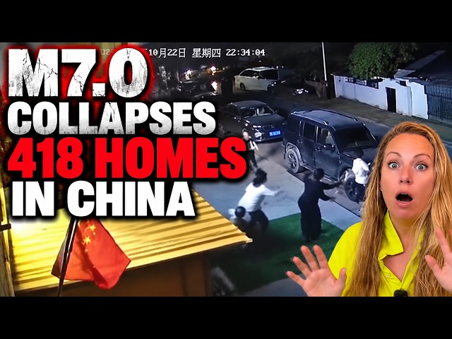 China’s STRONGEST Earthquake in Years Hits at Night — People Flee in PANIC!