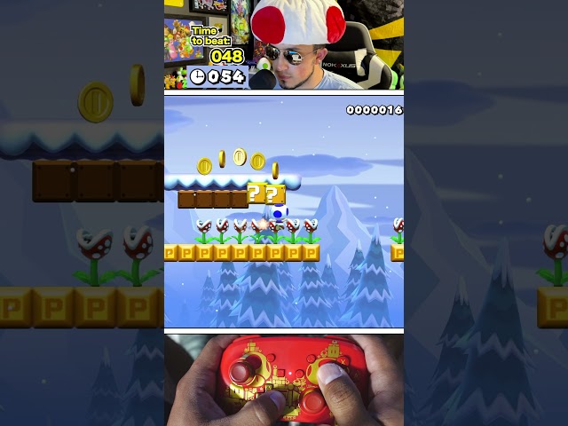 A speedrun for eZee_PZ! (Hey that's me!) #supermariomaker2 #mariomaker2