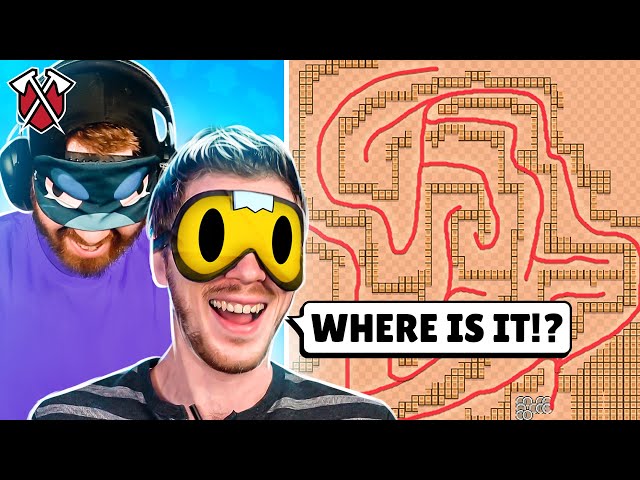 BLINDFOLD MAZE RACES!