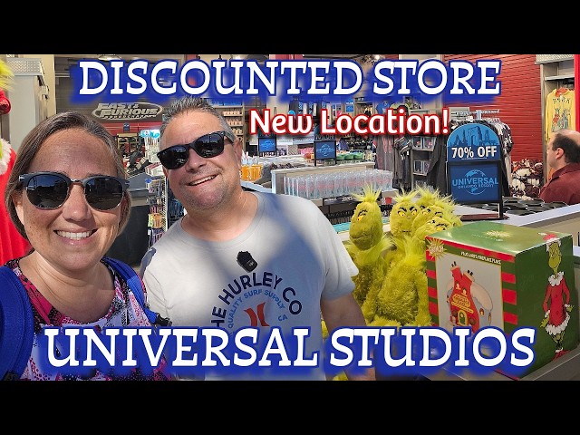 Universal Studios Discount Store Is Huge! New Location Inside The Park! Tons Of New Merch Available!